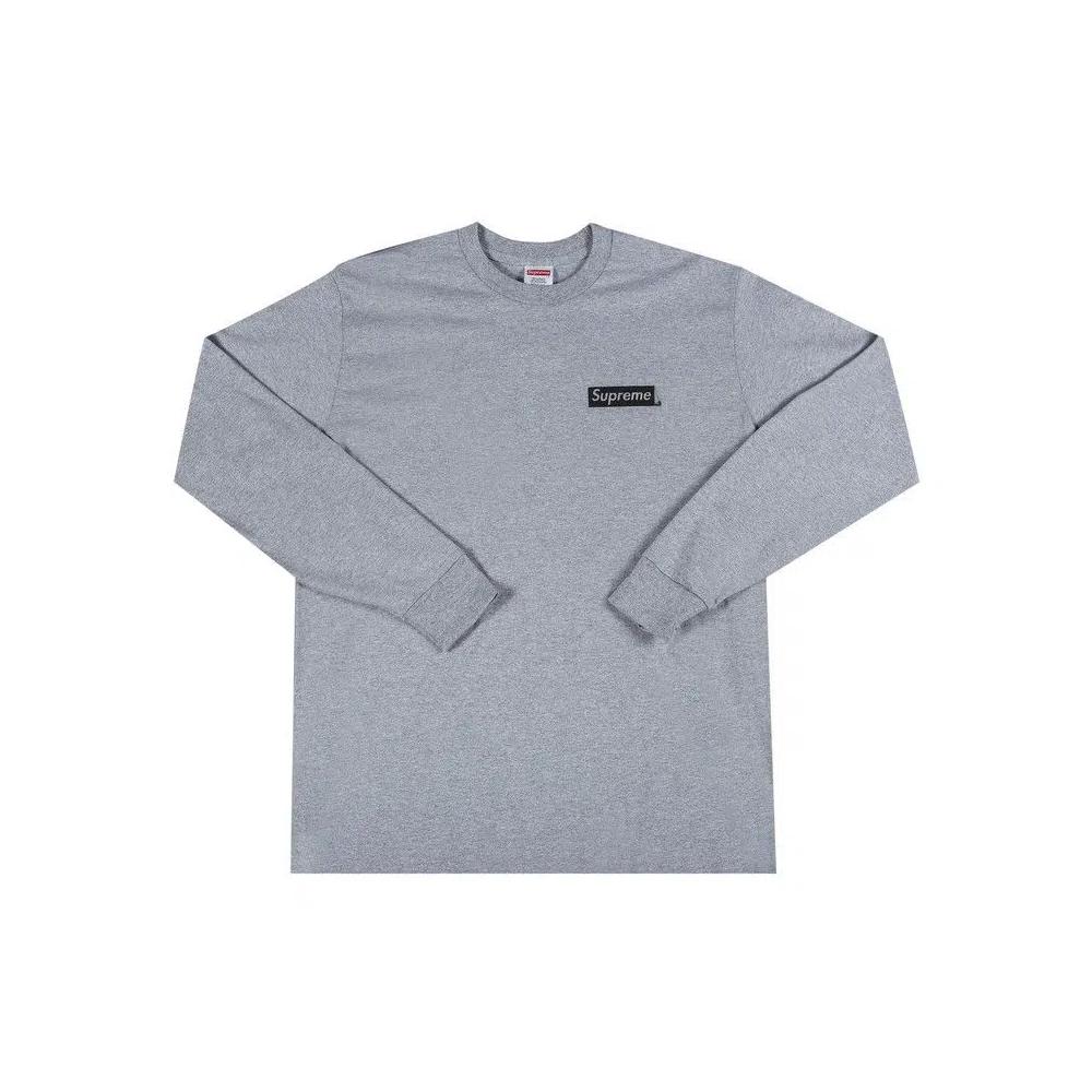 Футболки Supreme Sacred Unique Long-Sleeve Tee 'Heather Grey' 1