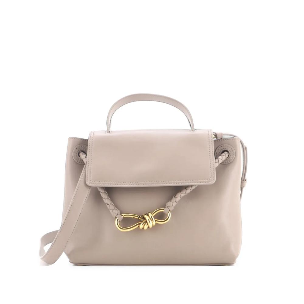 Маленькая сумка-сэтчел Ciao Ciao Top Handle Bag Leather with Intrecciato 1