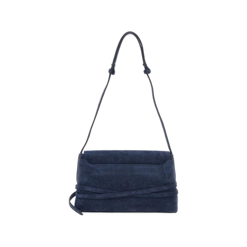 buckle-detail suede shoulder bag 2