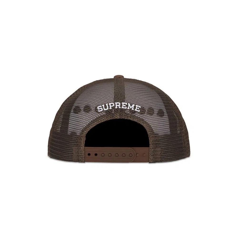 Кепки Supreme Pins Mesh Back 5-Panel 'Brown' 2