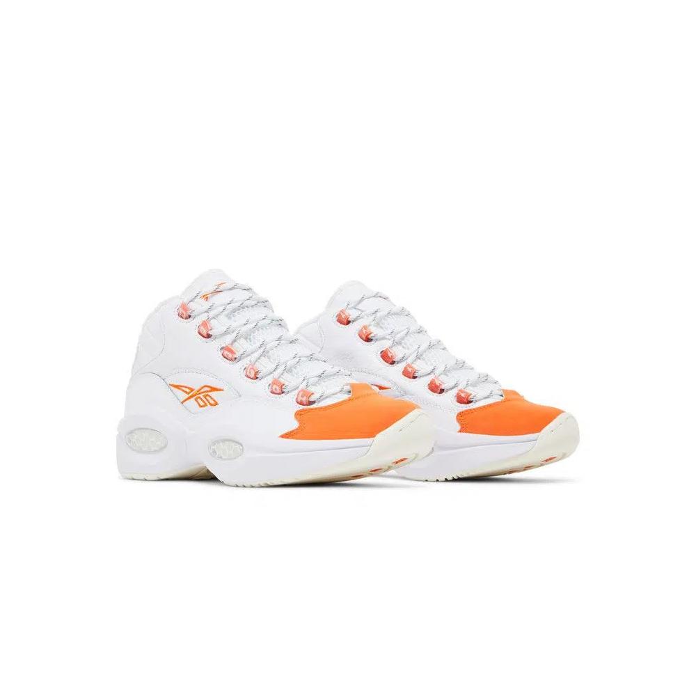 Кроссовки Reebok Question Mid 'Orange Toe' 2023 9