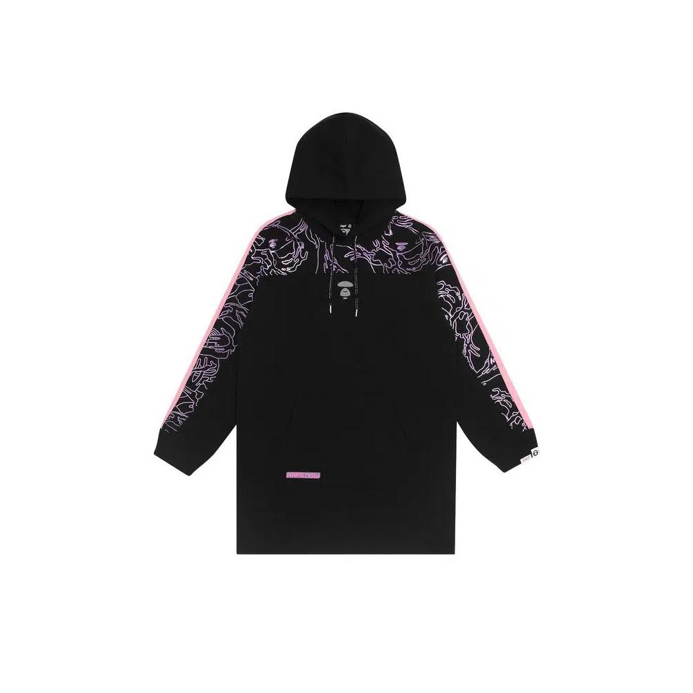 Платья AAPE Camo Hoodie Dress 'Black' 1
