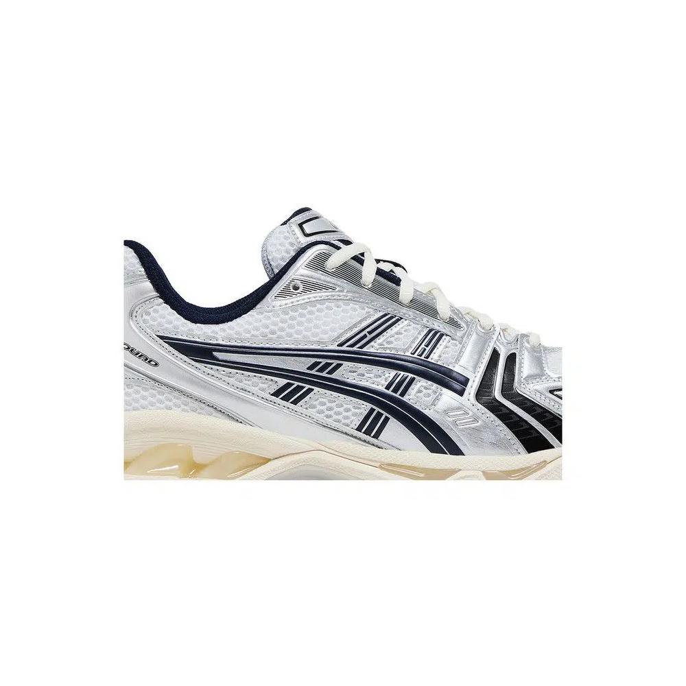 Беговые кроссовки JJJJound x ASICS Gel Kayano 14 'White Midnight Navy' 2