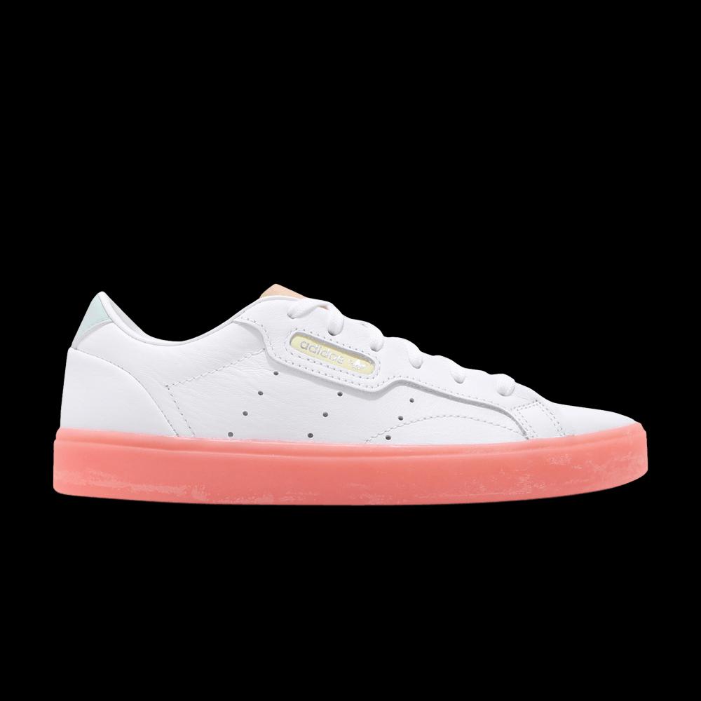 Кроссовки Adidas Wmns Sleek 'White Glow Orange' 1