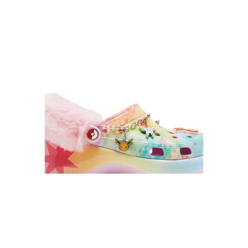Кроссовки Pokémon x Crocs Wmns Classic Platform Clog 'Eevee' 2