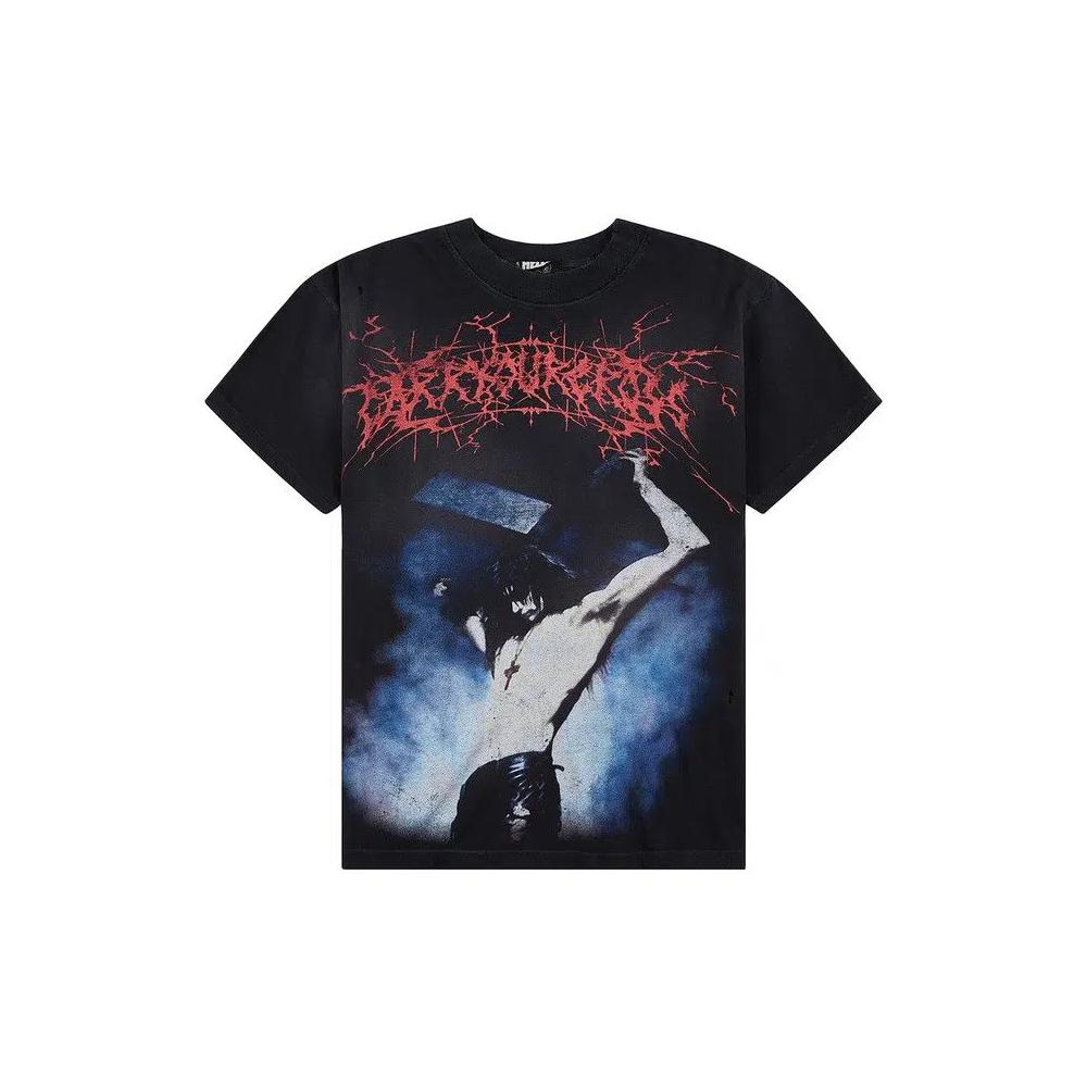 Топы Hellstar Raise Hell T-Shirt 'Черный' 1