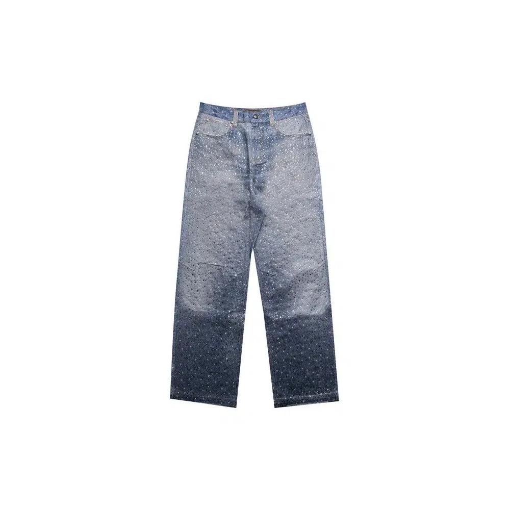 Низы Birth Of Royal Child Diamond Boro Denim 'Blue' 1