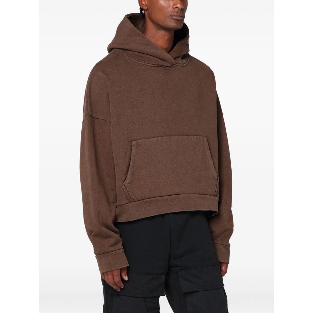 dropped-shoulder pouch-pocket hoodie 1