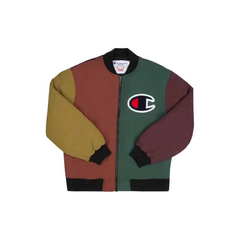 Верхняя одежда Supreme x Champion Color Blocked Jacket 'Multicolor' 1