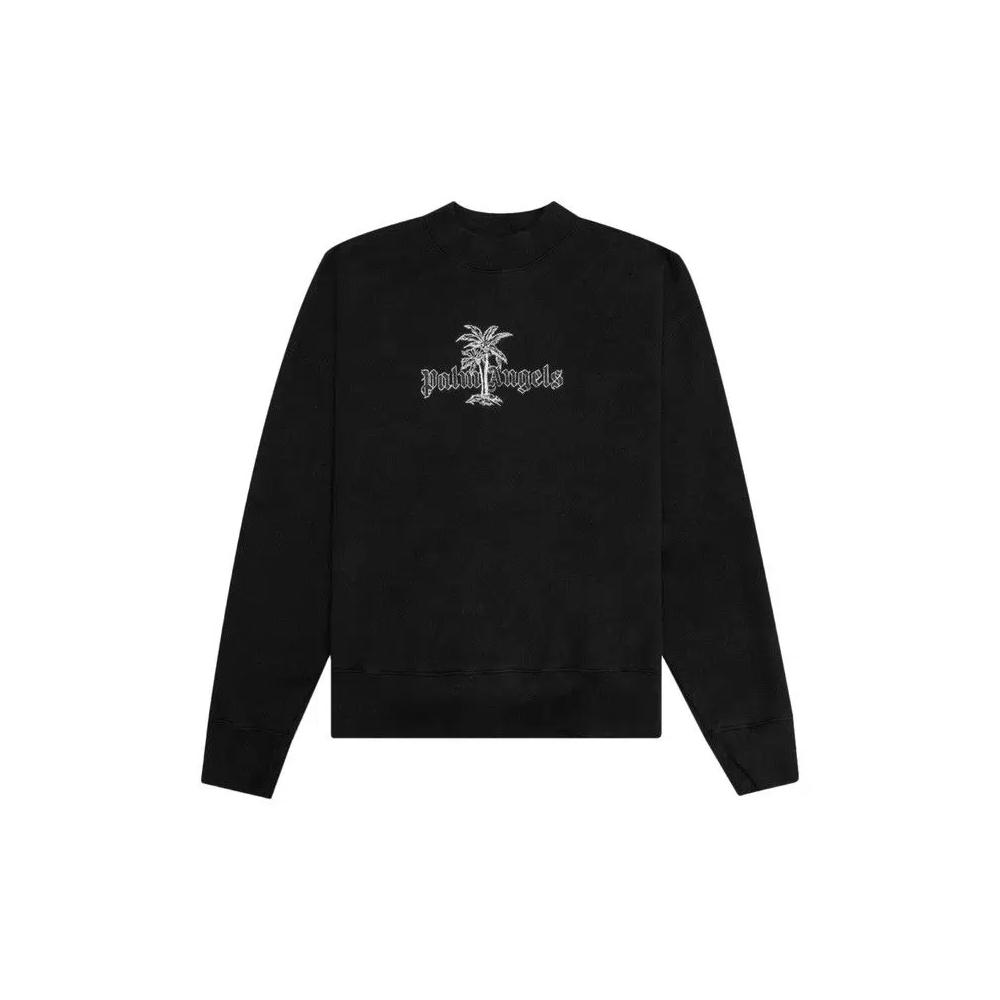 Свитеры Palm Angels Sunset Palms Crewneck 'Черный/Белый' 1