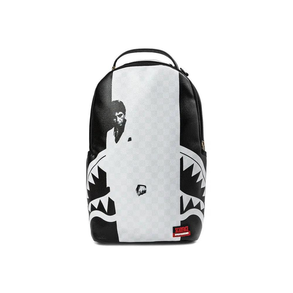 Рюкзаки Sprayground Scarface Poster Syle Backpack 'Black/White' 1