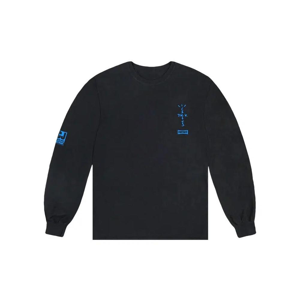 Футболки Cactus Jack by Travis Scott CJ Portal Long-Sleeve T-Shirt 'Black' 1