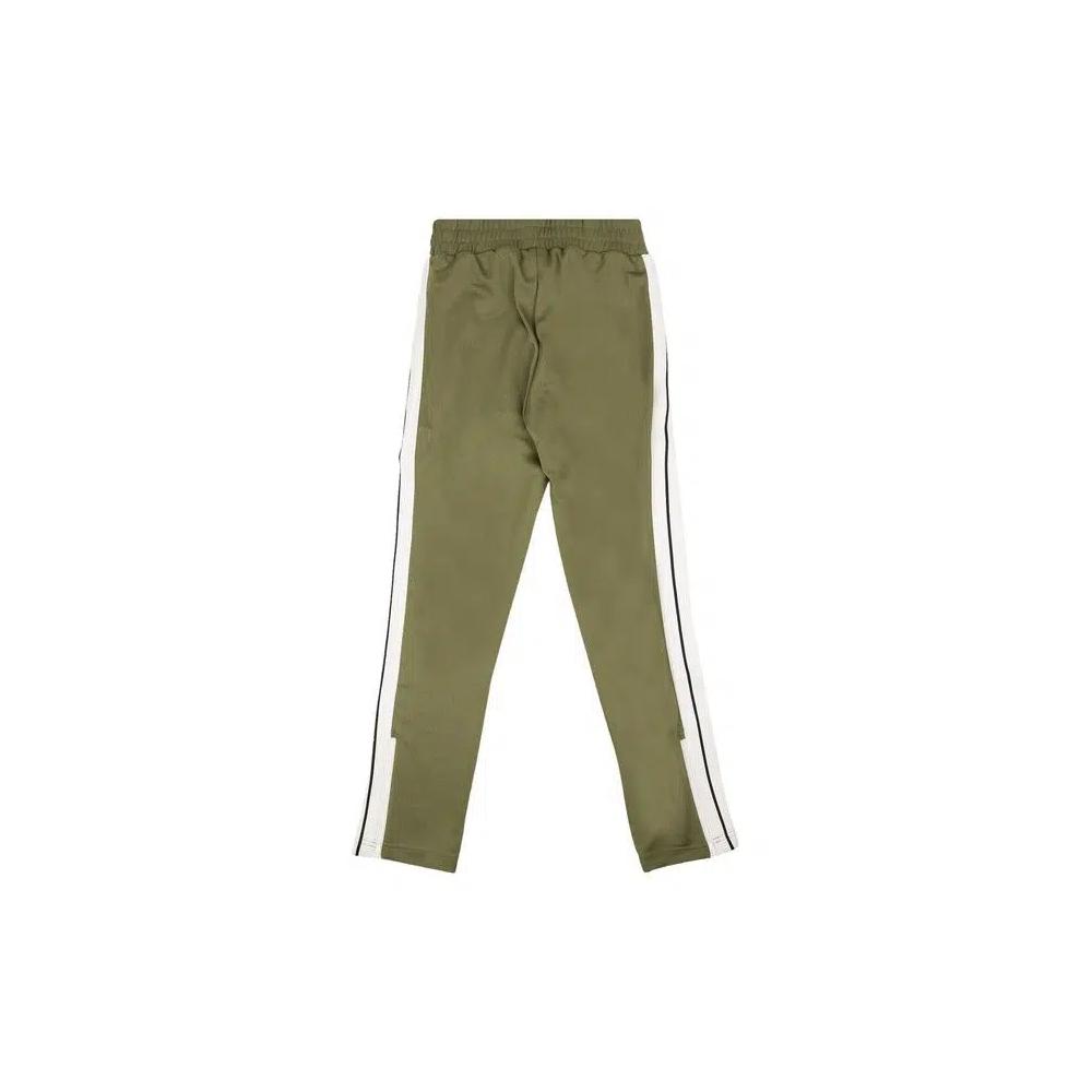Классические спортивные штаны Palm Angels 'Military/White' 2