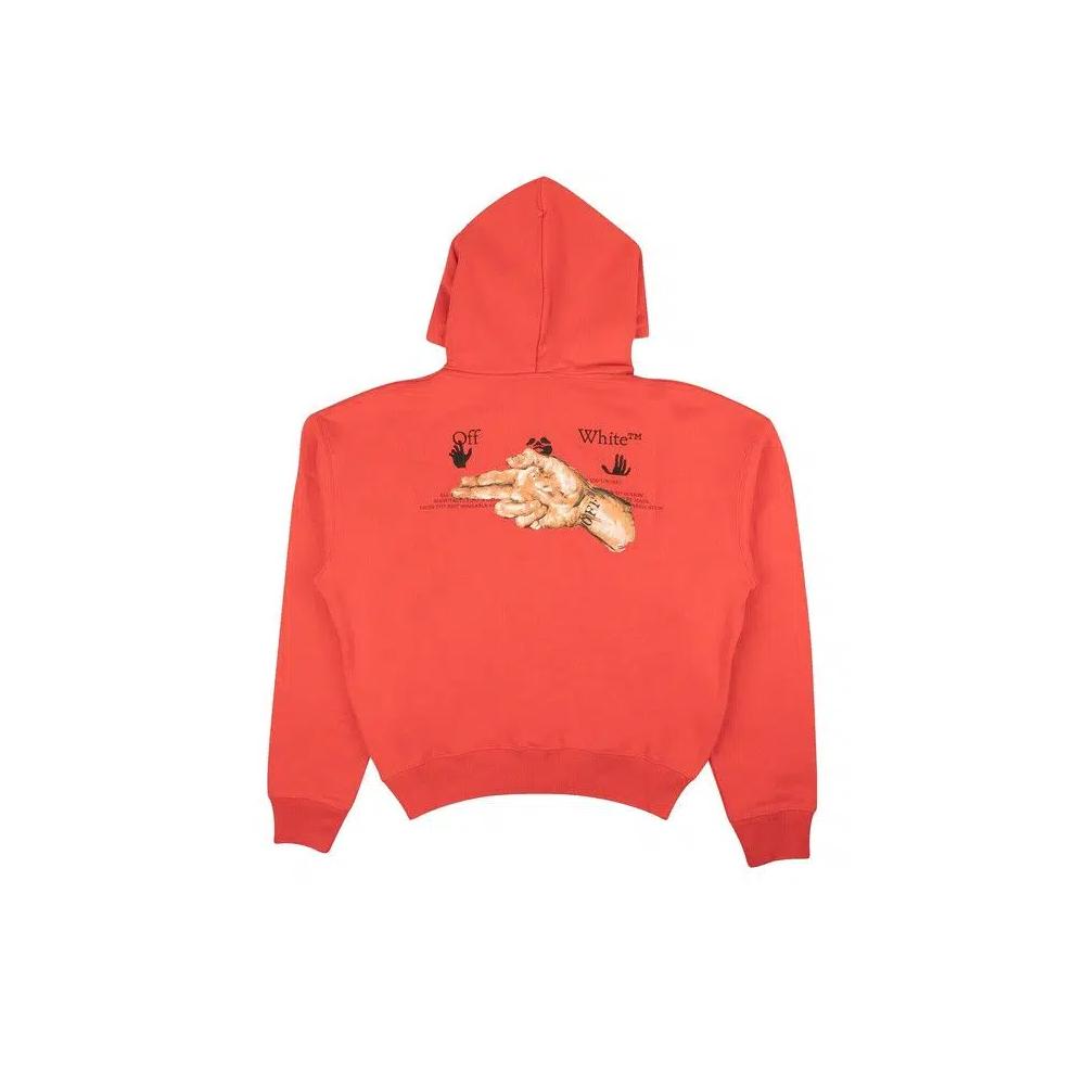Худи Off-White Pascal Oversized Hoodie 'Красный' 2