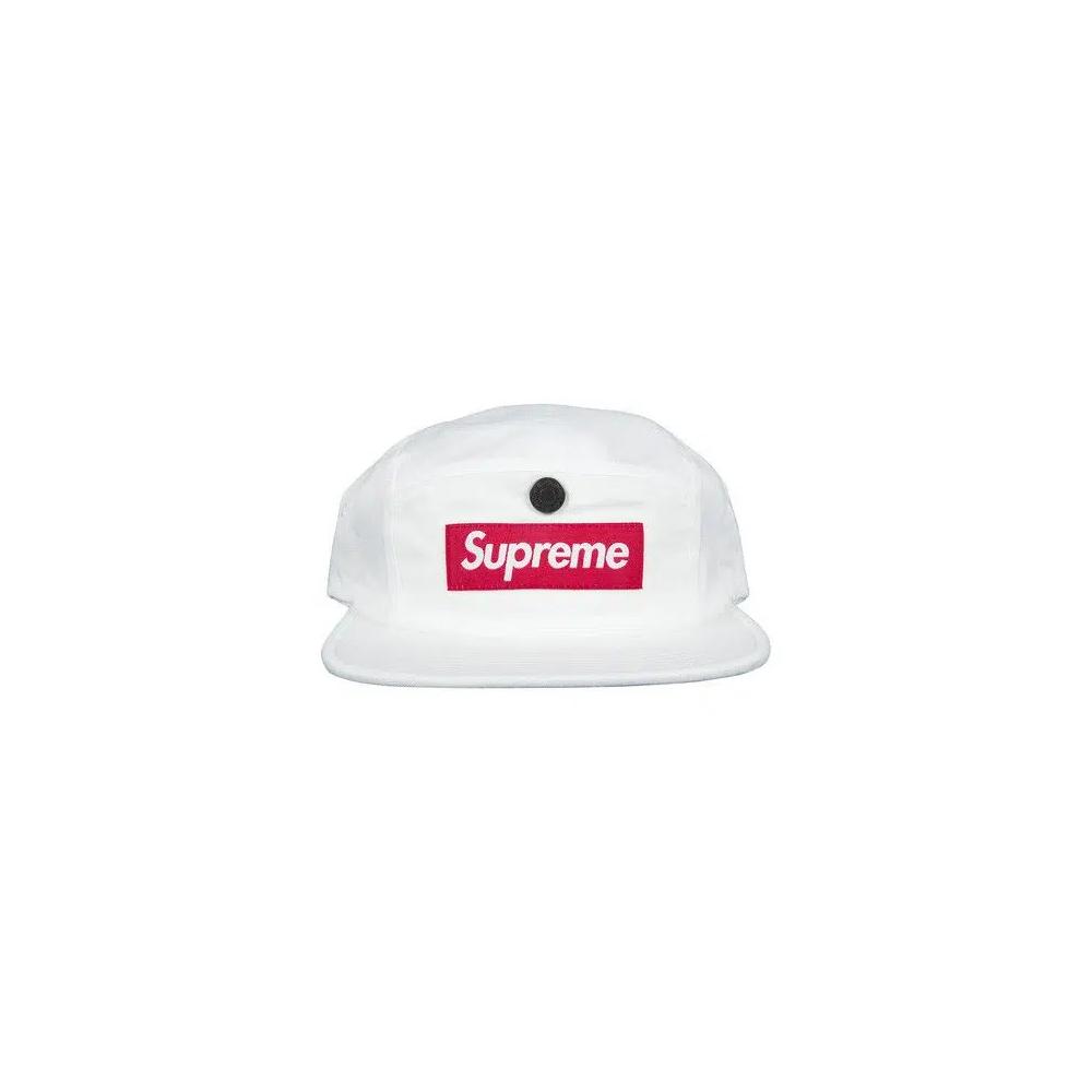 Кепки Supreme Snap Button Pocket Camp Cap 'White' 1