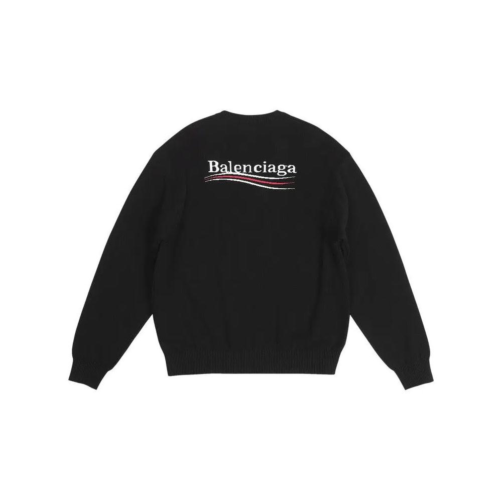 Свитера Balenciaga Political Sweater 'Чёрный' 2