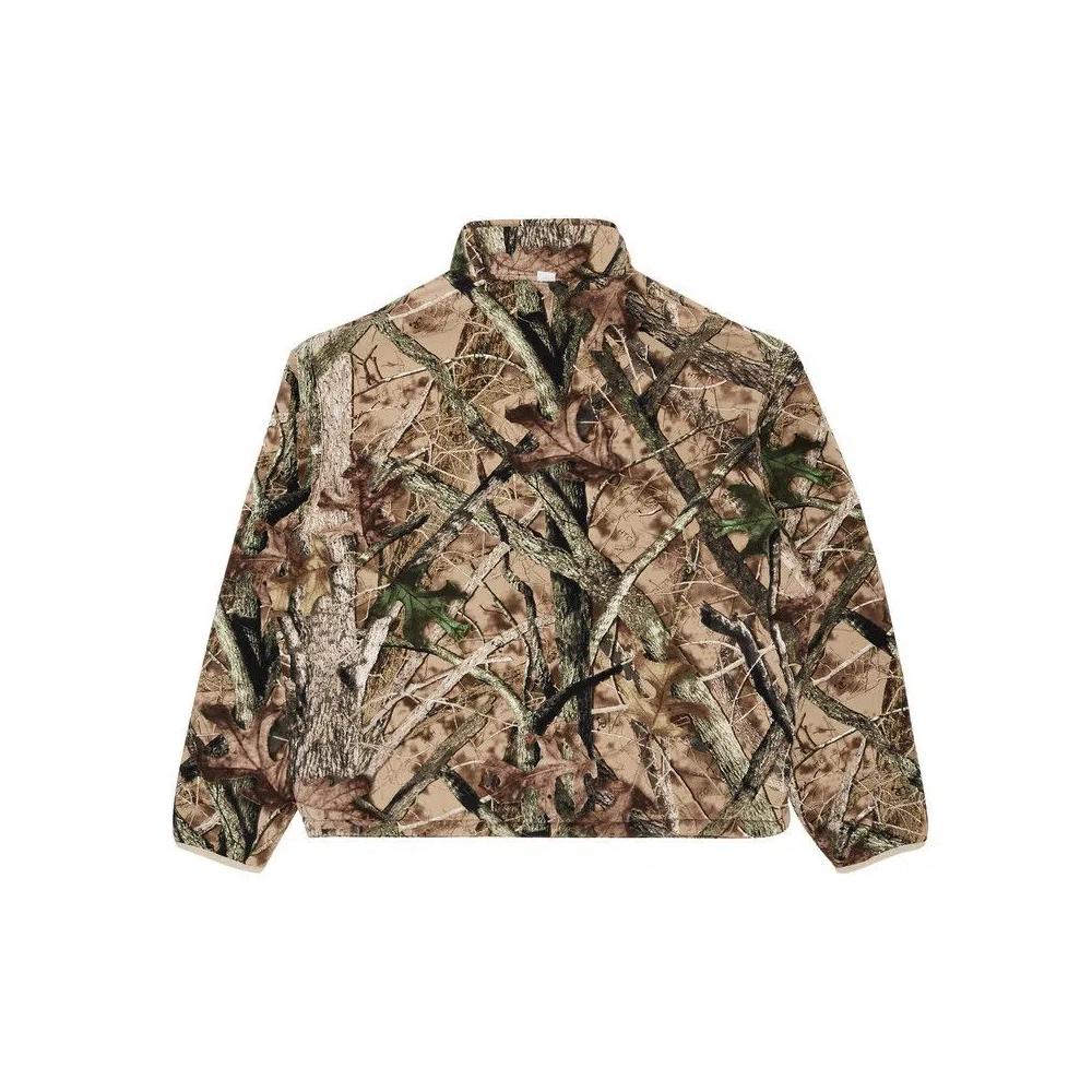 Флисовые куртки Supreme Polartec Shearling двусторонний пуловер 'TrueTimber HTC Fall Camo' 5