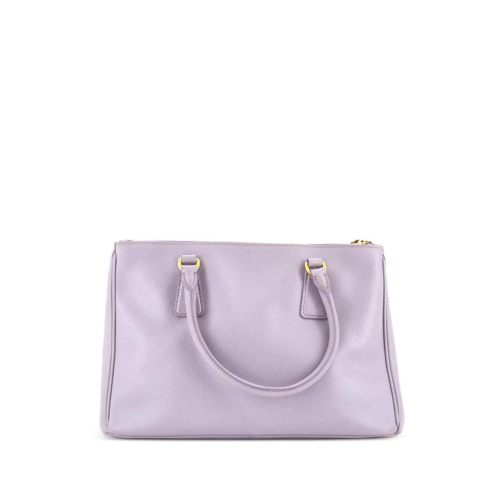 Маленькая сумка-тоут Double Zip Lux Saffiano Leather 2