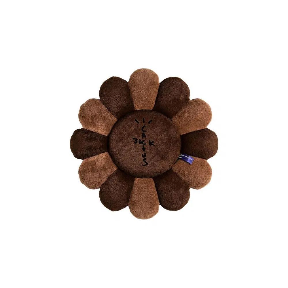 Подушки Cactus Jack by Travis Scott x Takashi Murakami Flower Plush 60cm 'Коричневый' 2