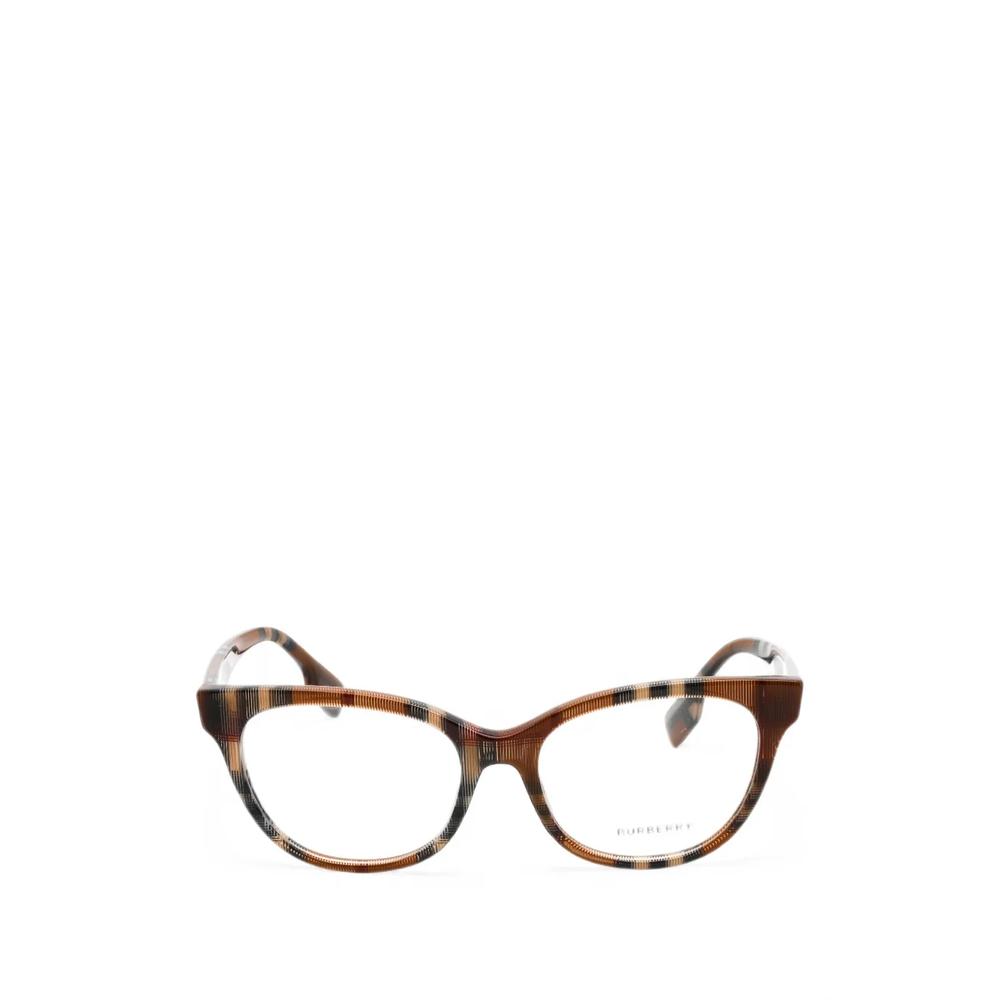 Vintage Check cat-eye glasses 1