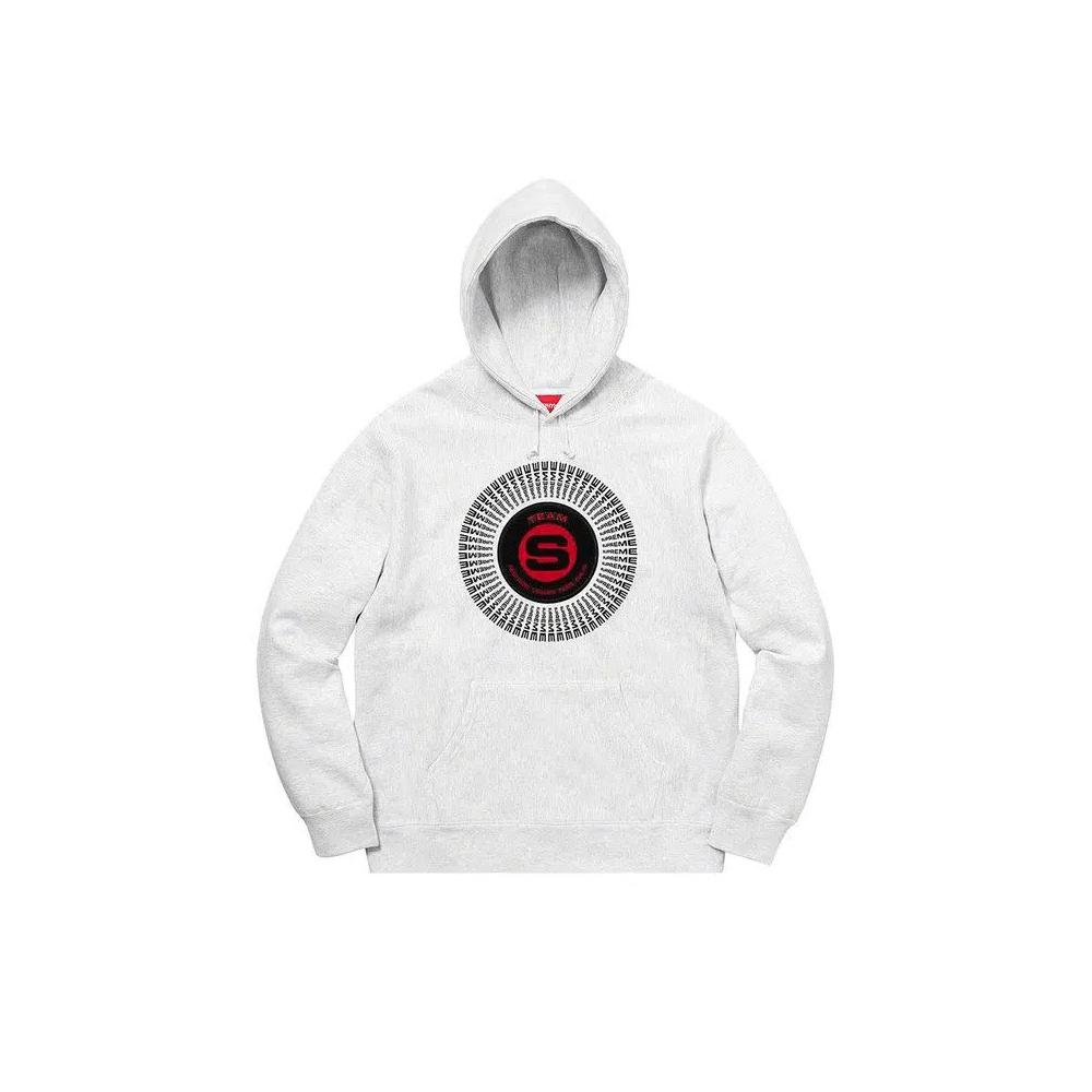 Худи Supreme Chenille Appliqué Hooded Sweatshirt «Natural» 1