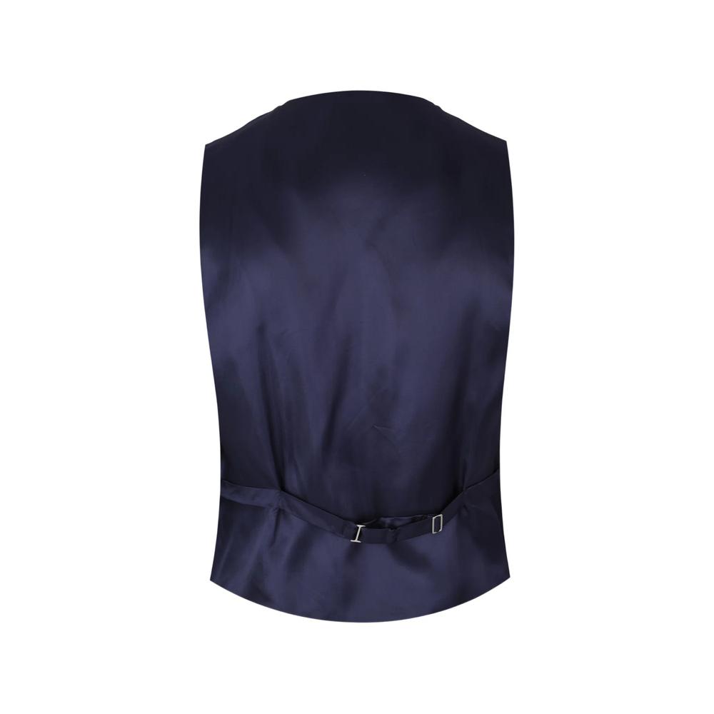 v-neck button-up waistcoat 2