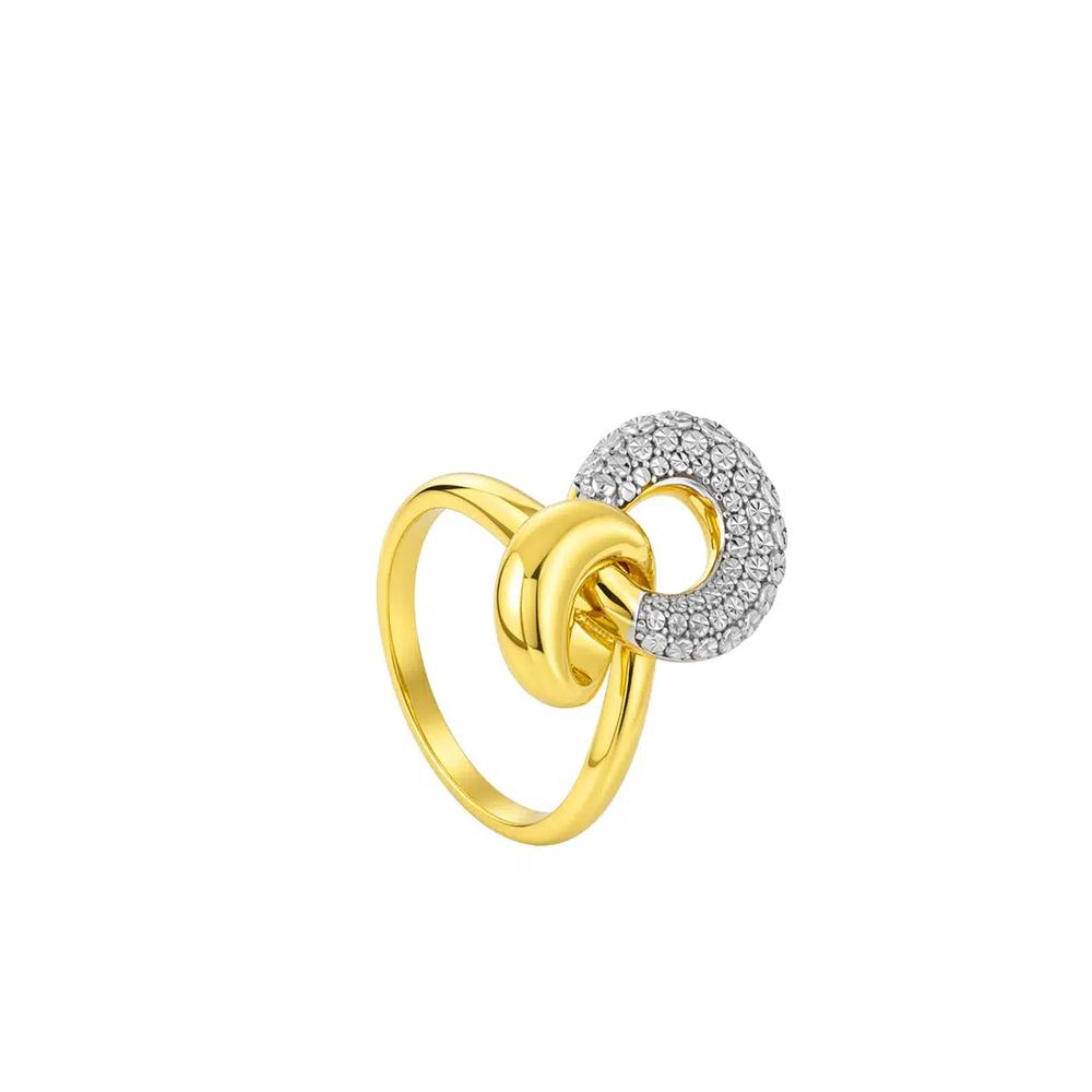 TOMEI кольцо коллекции Diamond Cut, желтое золото 916/22K 2