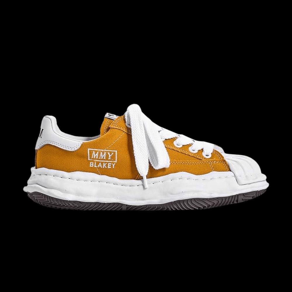 Кроссовки Maison Mihara Yasuhiro Blakey OG Sole Canvas Low 'Yellow' 1