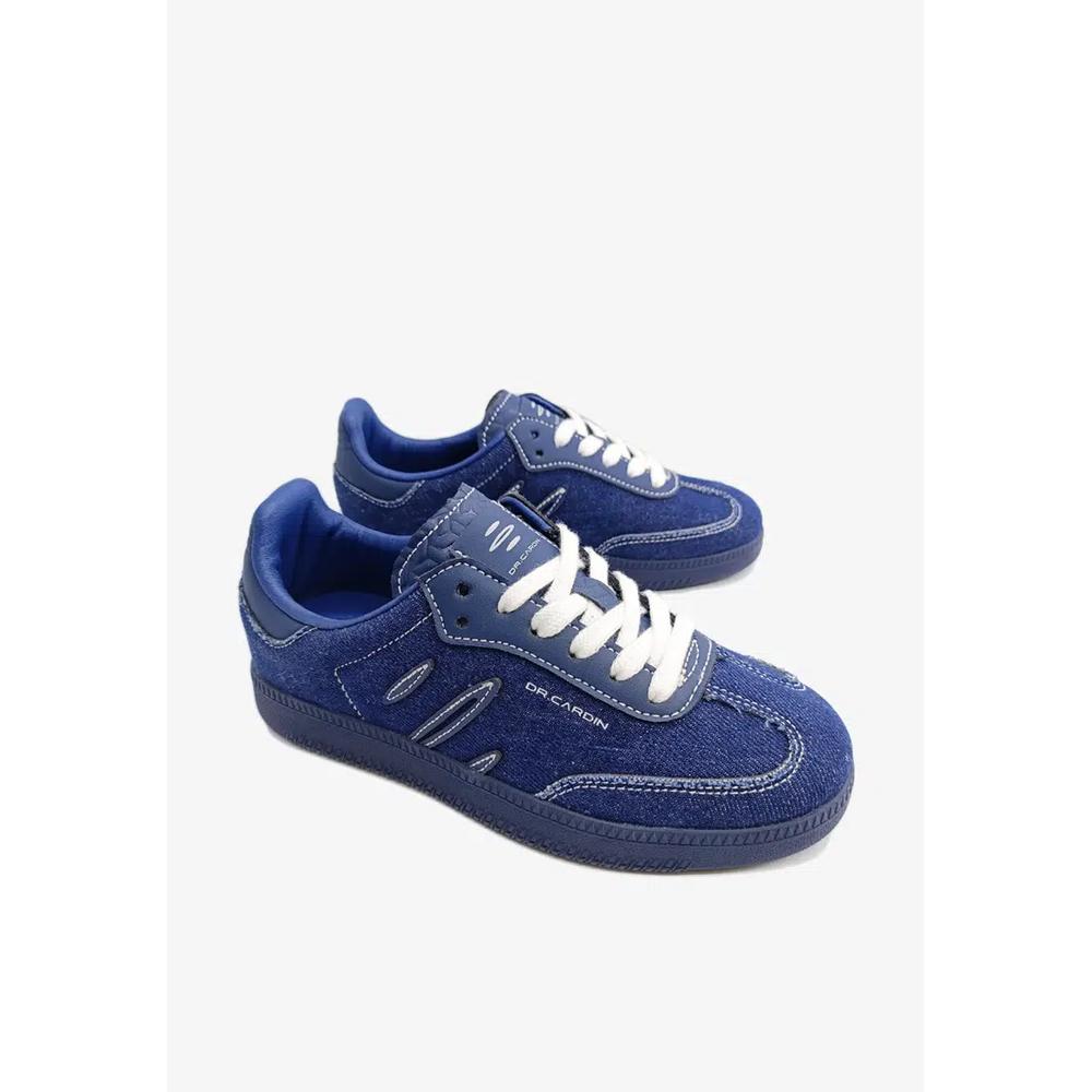 Dr Cardin The Origin: Heritage Collection Kids Laced-Up Sneaker K-RJ-100 | Деним/Искусственная замша/Кожа 3