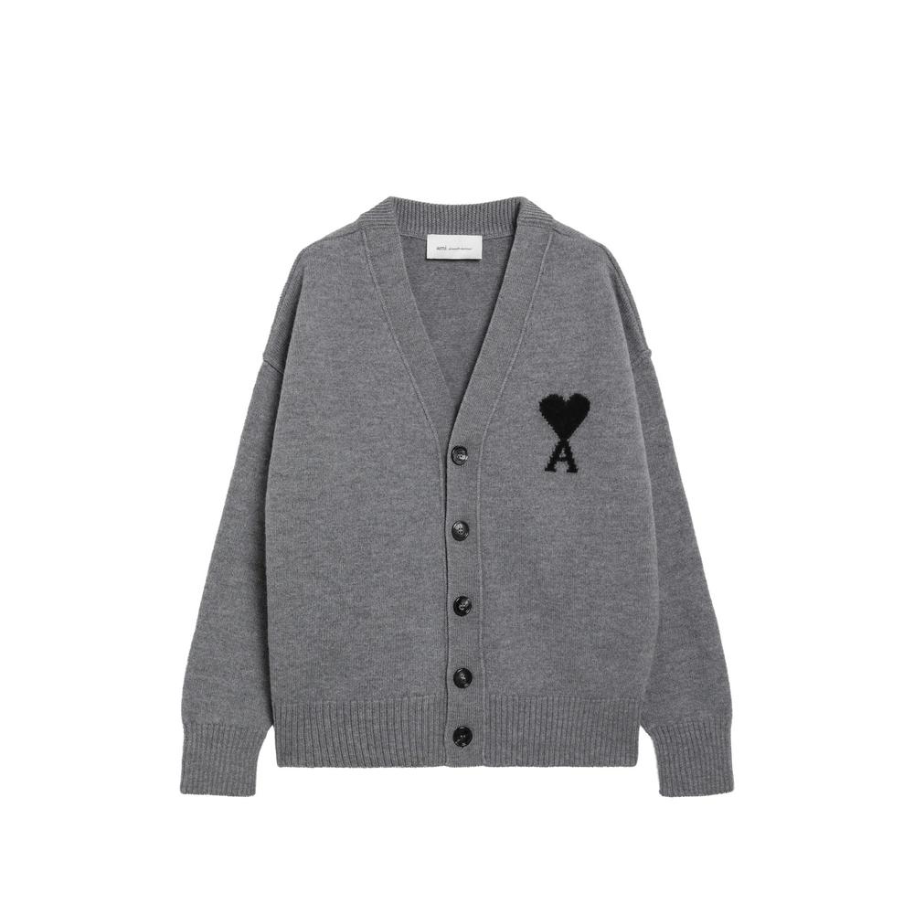 Ami de Coeur V-neck cardigan 1