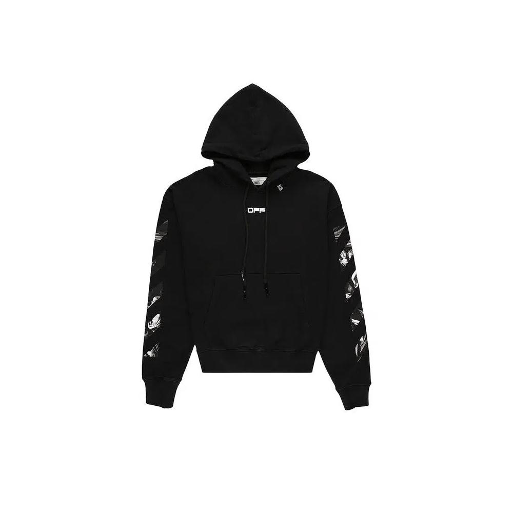 Худи Off-White Caravaggio Square Over Свитшот 'Black' 1