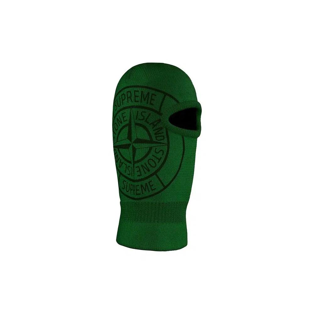 Баклавы Supreme x Stone Island Glow Knit Balaclava 'Glow-In-The-Dark' 1