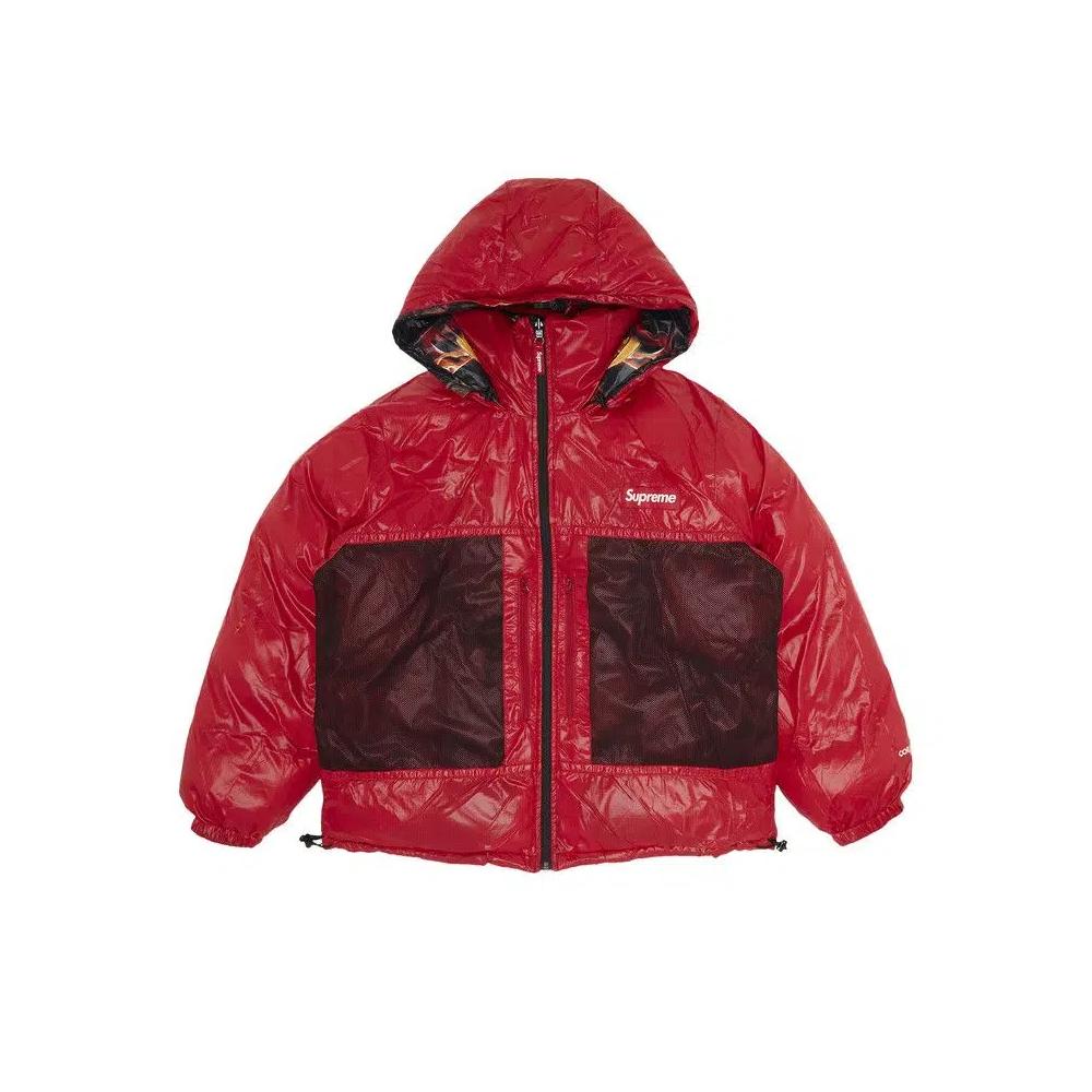Пуховики Supreme Reversible Featherweight Down Puffer Jacket 'Red' 3