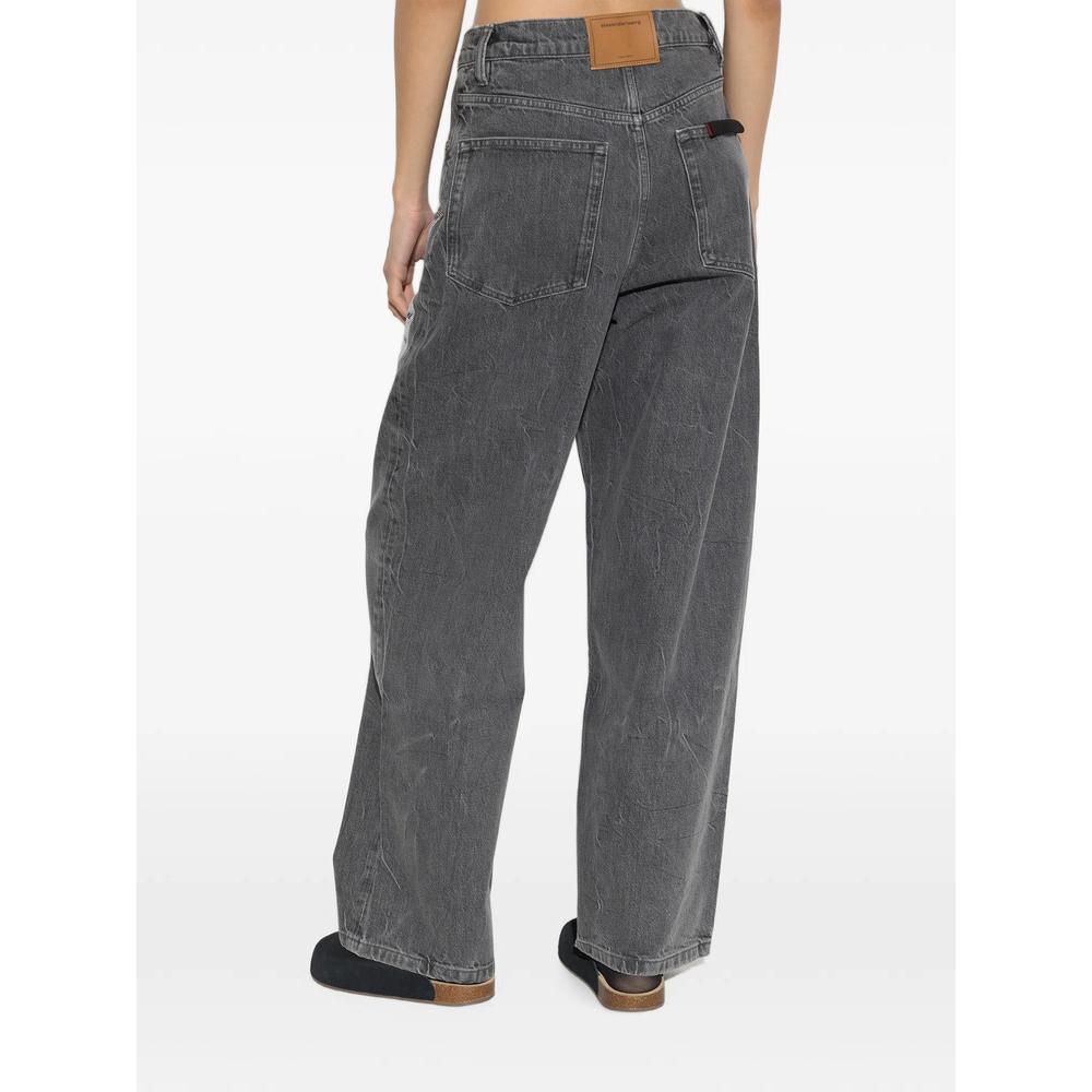 crystal-embellished wide-leg jeans 4