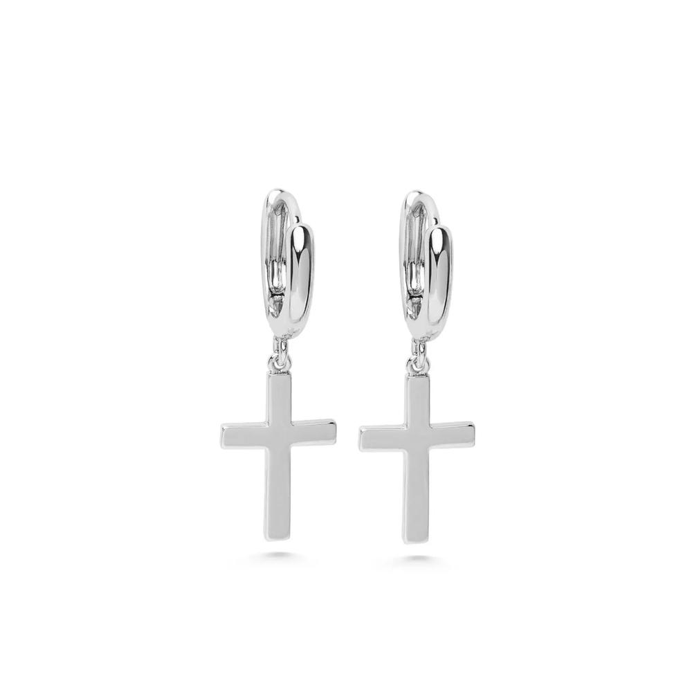 Маленькие серьги Cross 1