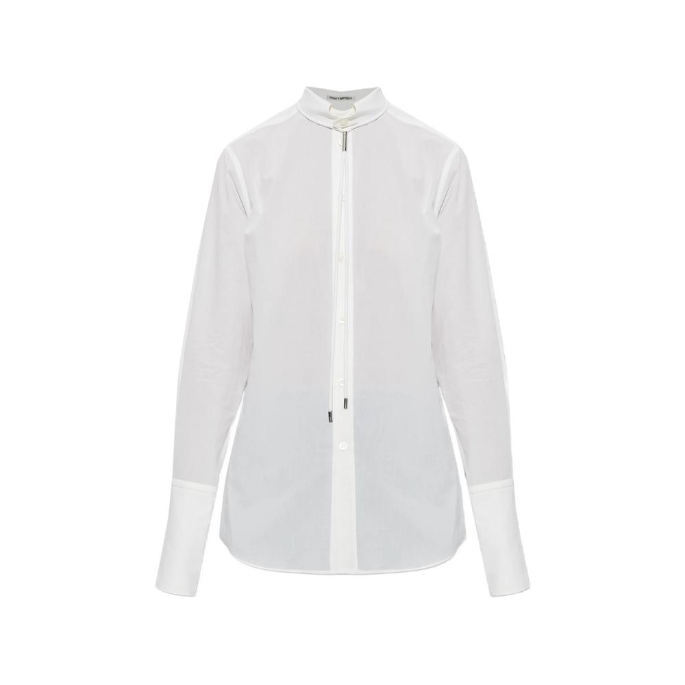 Monsieur drawstring-detail shirt 1