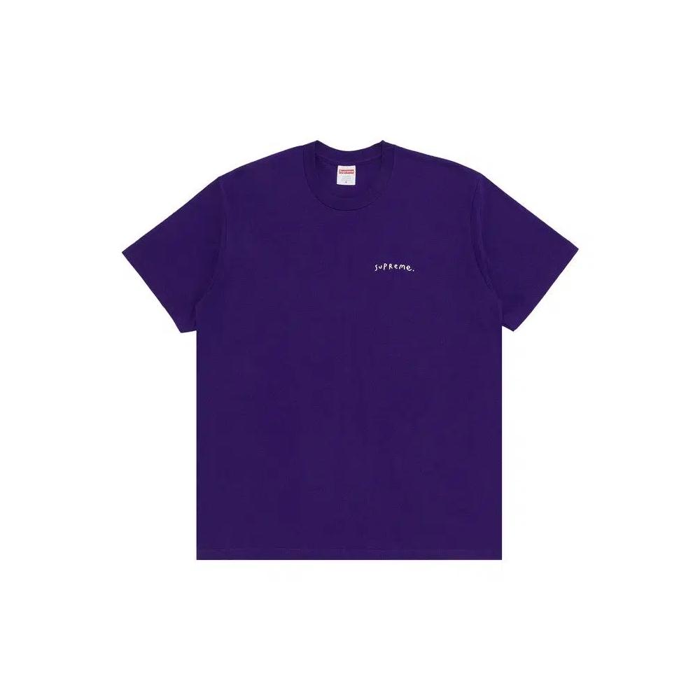 Футболки Supreme Ying Yang Tee 'Фиолетовый' 1