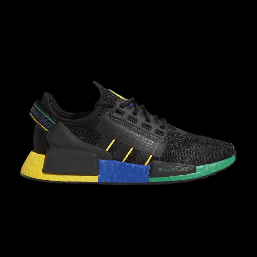 Кроссовки Adidas NMD_R1 V2 J 'Rio De Janeiro' 1