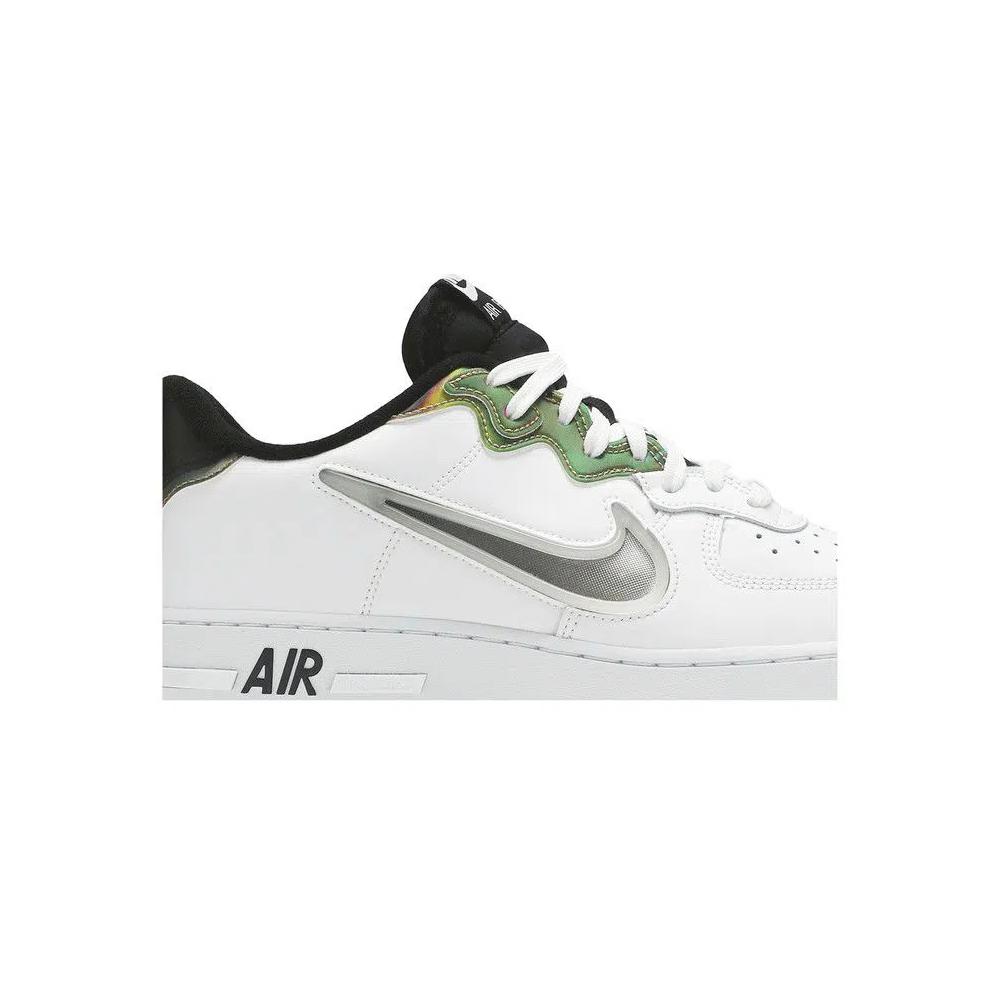Кроссовки Nike Air Force 1 React 'Белый переливающийся' 2