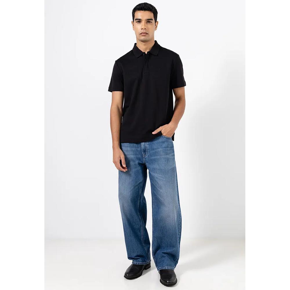 Роскошная хлопковая поло с переплетением - Calvin Klein Jeans 4