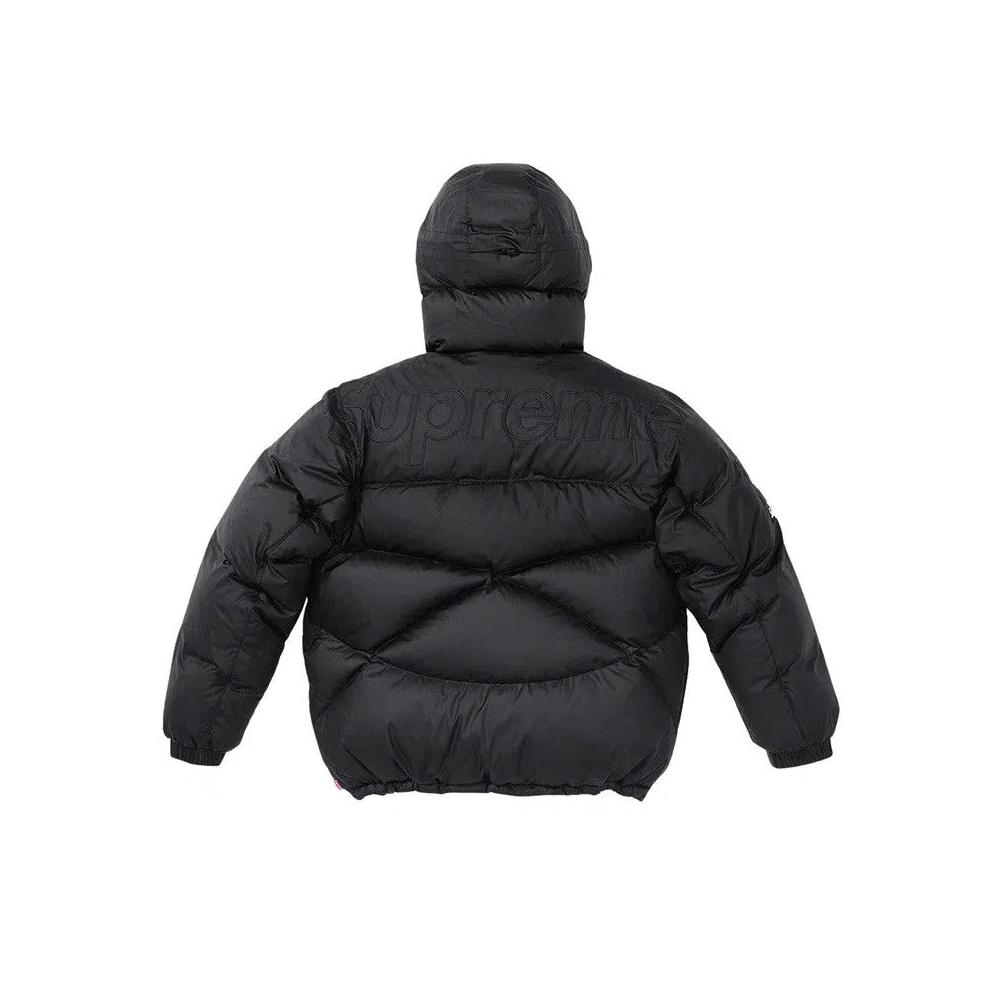 Пуховики Supreme x The North Face 800-Fill Half Zip Hooded Pullover 'Black' 2