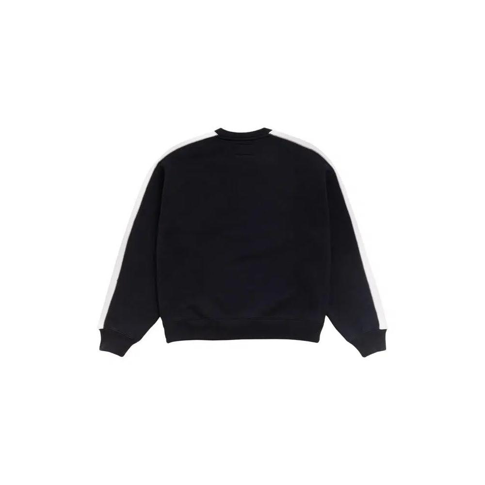 Свитшоты Stussy Paneled Stripe Crew 'Black' 2