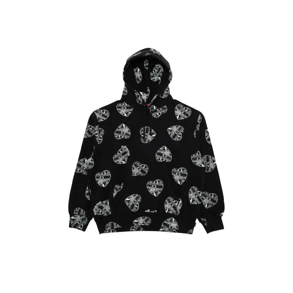 Худи Supreme Love Cash Hooded Sweatshirt 'Black' 1
