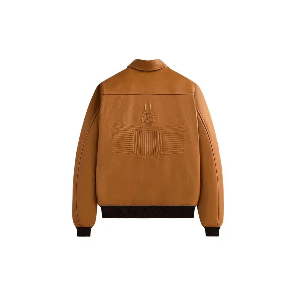 Бомберы Kith x BMW Leather Hawthorne Flight Jacket 'Desert' 2