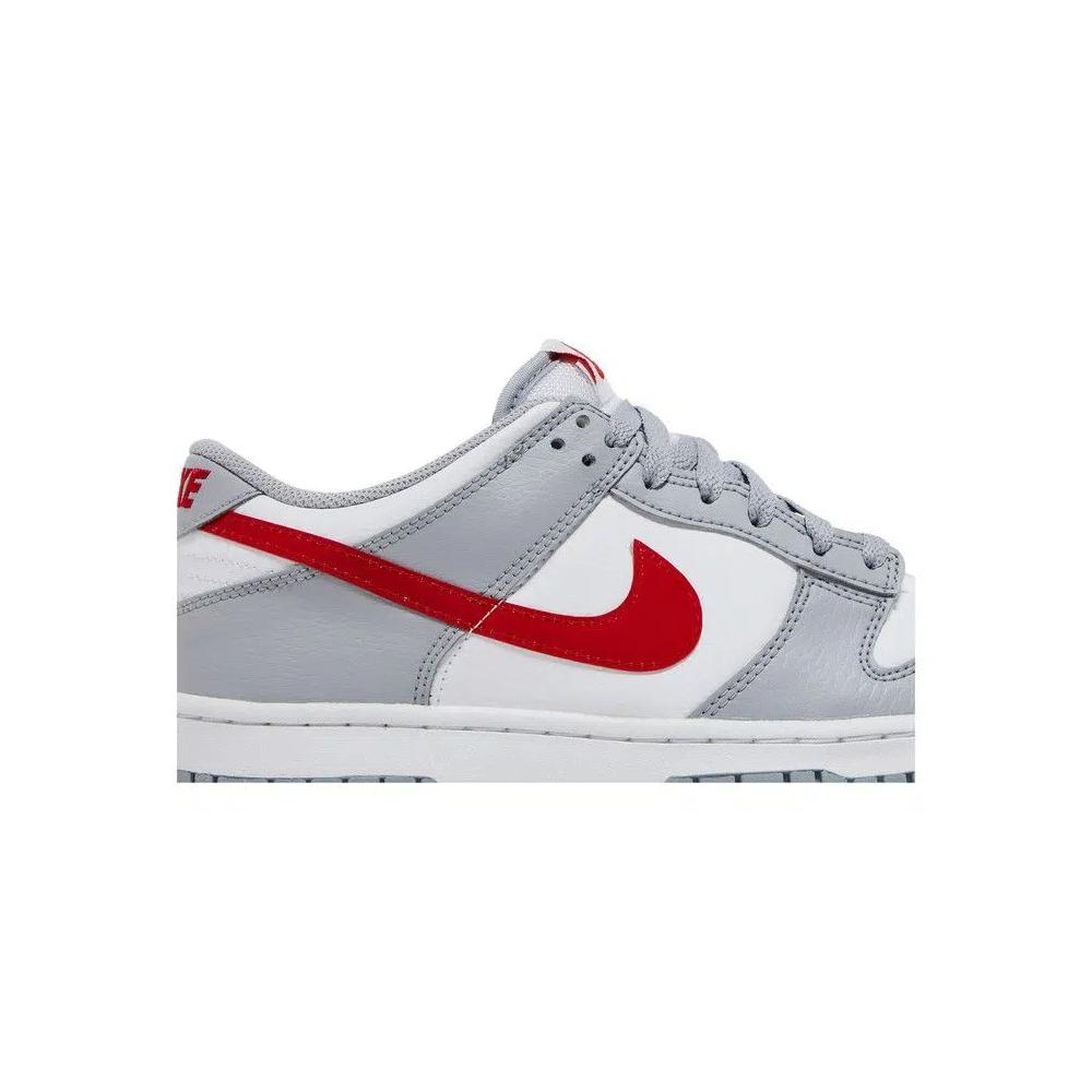 Кроссовки Nike Dunk Low GS 'Grey Red' 3