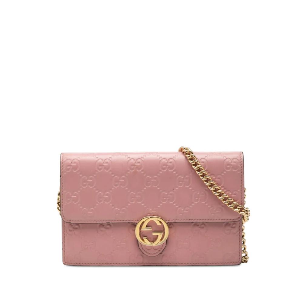 Сумка через плечо Guccissima с логотипом Interlocking G (2016-2025 годы) 1