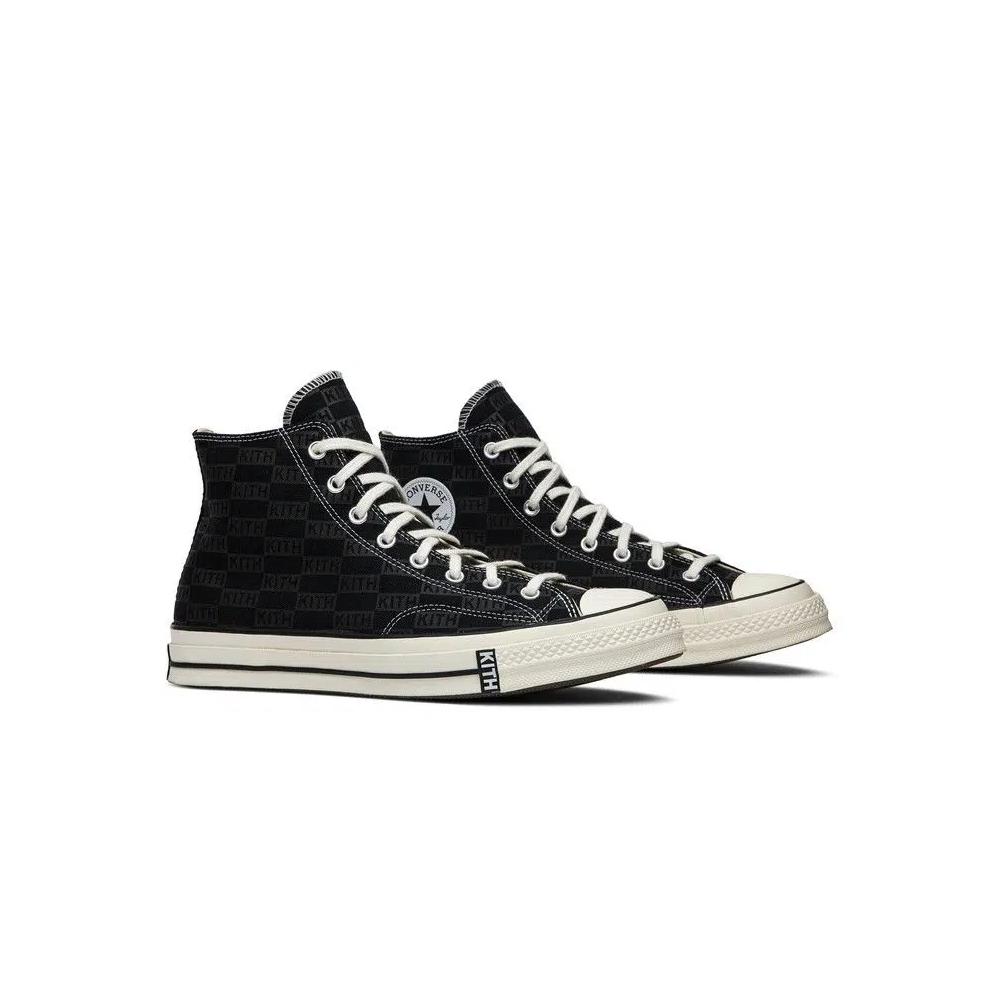 Лайфстайл Баскетбол Kith x Converse Chuck 70 High 'Black Monogram' 8