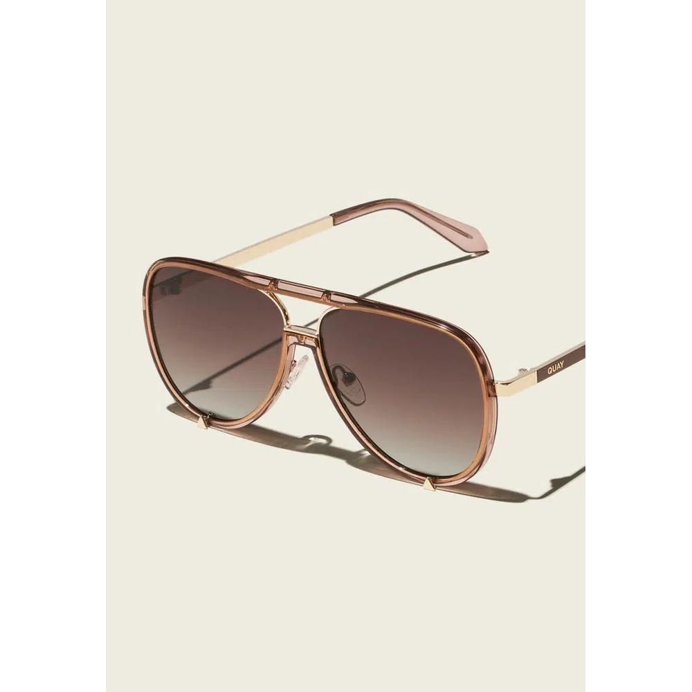 Солнцезащитные очки QUAY High Profile - Doe/Коричневые 4
