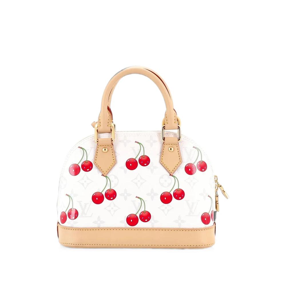 Сумка-сэтчел Alma Handbag Limited Edition Monogram Cerises BB из коллаборации с Takashi Murakami 2