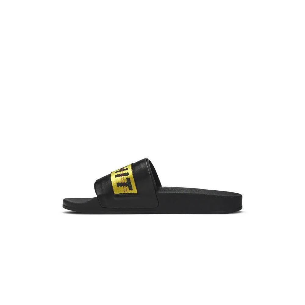 Кроссовки Off-White Sliders «Черный/Желтый» 3